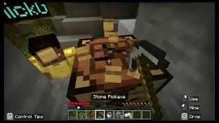 Playing Minecraft education until the bell rings at school with my friend.