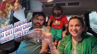 Subha ki Drive aur Chai with Family ☕ | Wallet Search at Police Station | Family Vlog
