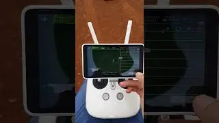 Dji Phantom 4 rtk Drone Flying with Planning