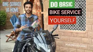 Basic BIKE SERVICE at Home