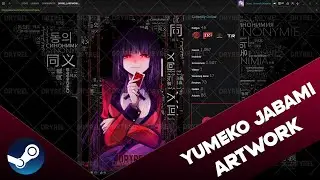 Yumeko Jabami (Kakegurui) | Animated Steam Artwork Speed Art [DryreL]