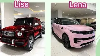 Lisa or Lena Fashion cute girls and lipstick 💄