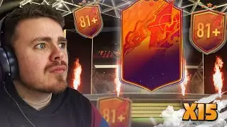 THESE ARE JUICED!! 😁 Opening x15 81+ Double Upgrade Packs! FIFA 22 Ultimate Team