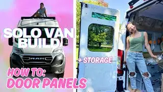 The Smartest Van Door Panel & Storage Hack