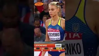 UA: Yuliia LEVCHENKO 🇺🇦❤️❤️ World Championships London 2017 #spopaW #shorts #athletics #viral