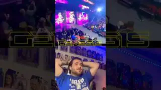 CORA JADE CROSSED THE LINE! AT GENESIS!!🤘🤘 #NXTNA #WWENXT #TNA