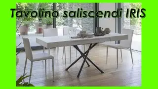 Tavolino saliscendi IRIS | Arredamento salvaspazio