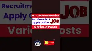 HCL Trade Apprentice Recruitment 2025