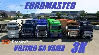 EUROMASTER voyi sa vama ETS 2 2,5k Turica brzinskiii - Balkan Live