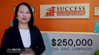 Save $250,000 Tax Campaign