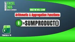 14.Excel SUMPRODUCT function Basic to Advanced | Multiple Criterias Examples