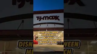 Disney Halloween Merch Search at TJ Maxx in Sacramento - Natomas #tjmaxx #disney #tjmaxxnewfinds