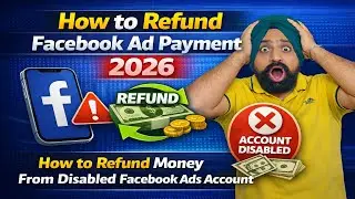 How to Refund Facebook Ad Payment 2025 | How to Refund Money From Disabled Facebook Ads Account