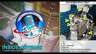 Inside Artemis: Il bagno della capsula Orion (ENG, SUB ITA)