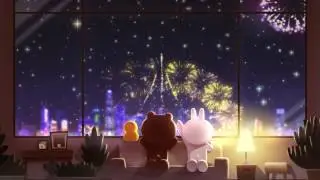 LINE - Happy New Year 2017