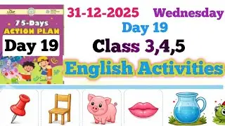   GFLN DAY 19||CLASS 3,4,5 || ALL ACTIVITIES ||31 December 2025 @bharathischooling 