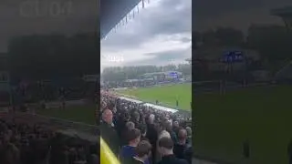 Rochdale fans away at Carlisle United - #nationalleague #football #carlisleunited #rochdale #cufc