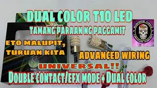 DOUBLE CONTACT + DUAL COLOR EFX MODE | ADVANCE MODE | TRIPLE CONTACT TO QUADRO CONTACT ALTERNATING