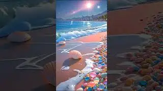 SeaSideBeauty//SeaShells//SamundarKiKhubsurati//OceanMagic#aiyoutubeshorts