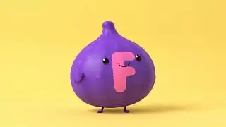 Let's learn the letters of the alphabet. F for Fig.