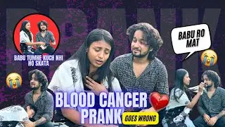Blood Cancer Prank On Adi😱Goes Extremely Emotional🥺 What happened? - ZIDDIADI