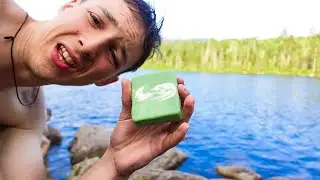 ON A D&Ucirc; SE LAVER DANS UN LAC SAUVAGE... (Road trip en v&eacute;lo jour 3)
