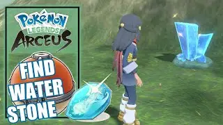 Pokemon Legends Arceus - Where to Find Water Stone Location