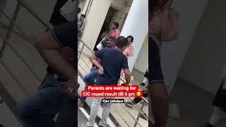 JEC Jabalpur CLC round result  students waiting till 6 pm #jec #clc #mpdte