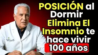 Esta POSICIÓN al Dormir Elimina El Insomnio, ¡y te hace vivir 100 años!