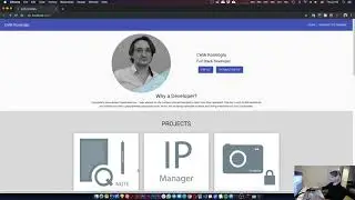 Personal Website with React - Section Titles and Margins