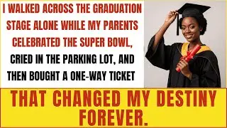My parents skipped my graduation to go to a Super Bowl party&mdash;and that choice changed my life forever