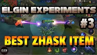 ELGIN EXPERIMENT #3 - ZHASK BEST ITEM - ATTACK SPEED OR DAMAGE?