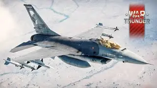 War Thunder F-16ADF PVE head to head Gameplay