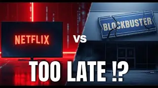 How NETFLIX Beat Blockbuster : The $50 MILLION Dollars Mistake