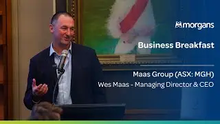 Деловой завтрак Morgans — Maas Group (ASX:MGH)