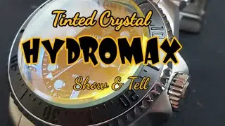 INVICTA RESERVE HYDROMAX TINTED CRYSTAL 33497 SHOW & TELL