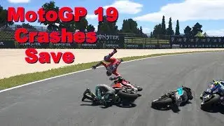 MotoGP 19 | CRASHES and SAVE Compilation