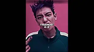 Thanos Vs Player 101 #squidgame #squidgameseason2 #battles #edit #viral #shorts #series