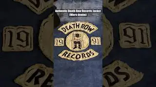 Death Row Records Denim Jacket (Authentic) & Hat 🔥 #apparel #snoopdogg #shorts #streetwear