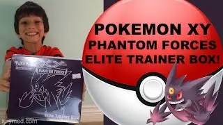 Pokemon XY Phantom Forces Elite Trainer Box Video! Jenna Em Channel