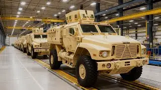 Inside the Oshkosh Factory — How America’s Toughest Military Trucks Are Built (Full Process)