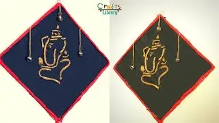 Lord Ganesh Photo frame with Tissue paper |Tissue Paper DIY |Step by step tutorial