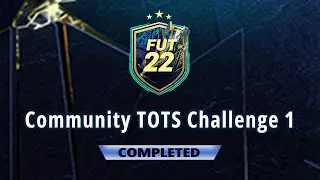 FIFA 22 COMMUNITY TOTS CHALLENGE 1 SBC! (CHEAPEST SOLUTION - NO LOYALTY)
