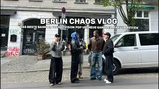 Berlin chaos vlog! Das beste Sandwich, Trendtvision, neue Samples, Parfum review