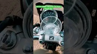Honda CB350 Vibration Test On Handle Bar | #automobile #cb350rs #cb350 #hondabikes #motovlog #bike
