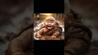 so cute little monk🥰🥀 exam se darr🥺🤒 #shorts #youtubeshorts #new #cutebaby #monk #status #video #hd