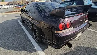 Classic 1996 Nissan Skyline GT-R V-Spec (R33) : POV WALKAROUND CAR 4K VIEW