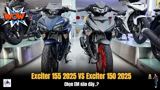 Soi CHI TIẾT Exciter 150 - 155 2025 ▶️ Chọn EM n&agrave;o đ&acirc;y..? 🔴 TOP 5 ĐAM M&Ecirc;