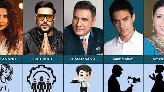Famous Indian Celebrities & Their First Job