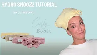Hydro Snoozz opzetten &ndash; zo slaap je zonder pluis en met perfecte krullen! 🌙💧